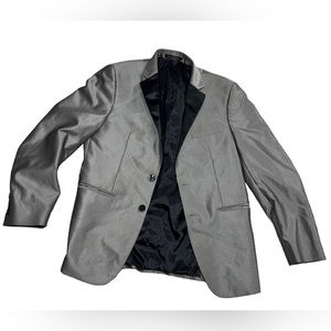 VAN HEUSEN MEN FLEX SLIM FIT GRAY SUIT BLAZER SIZE 38S